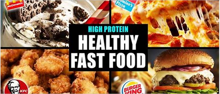 Protein meals fast food